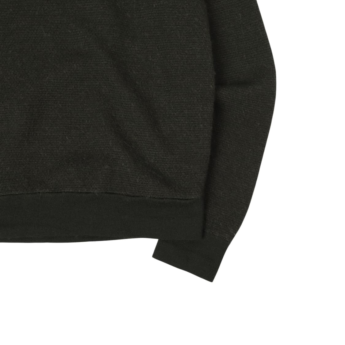 폴로 랄프로렌 카키 워셔블 메리노울 하프집업 니트 상품이미지4