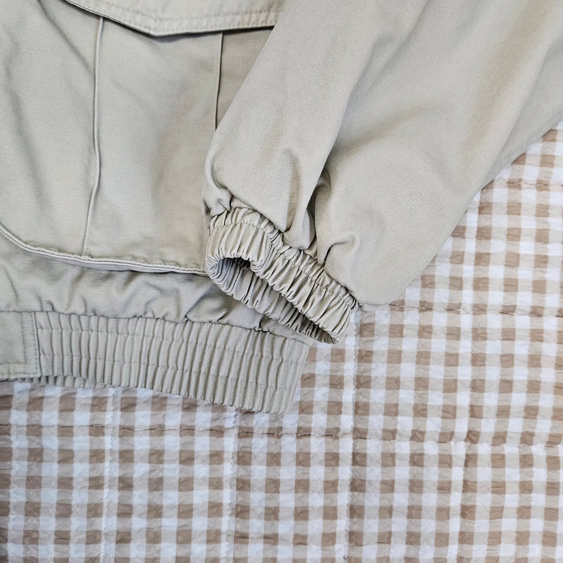 코드그라피 간절기 면자켓 남자100 상품이미지5