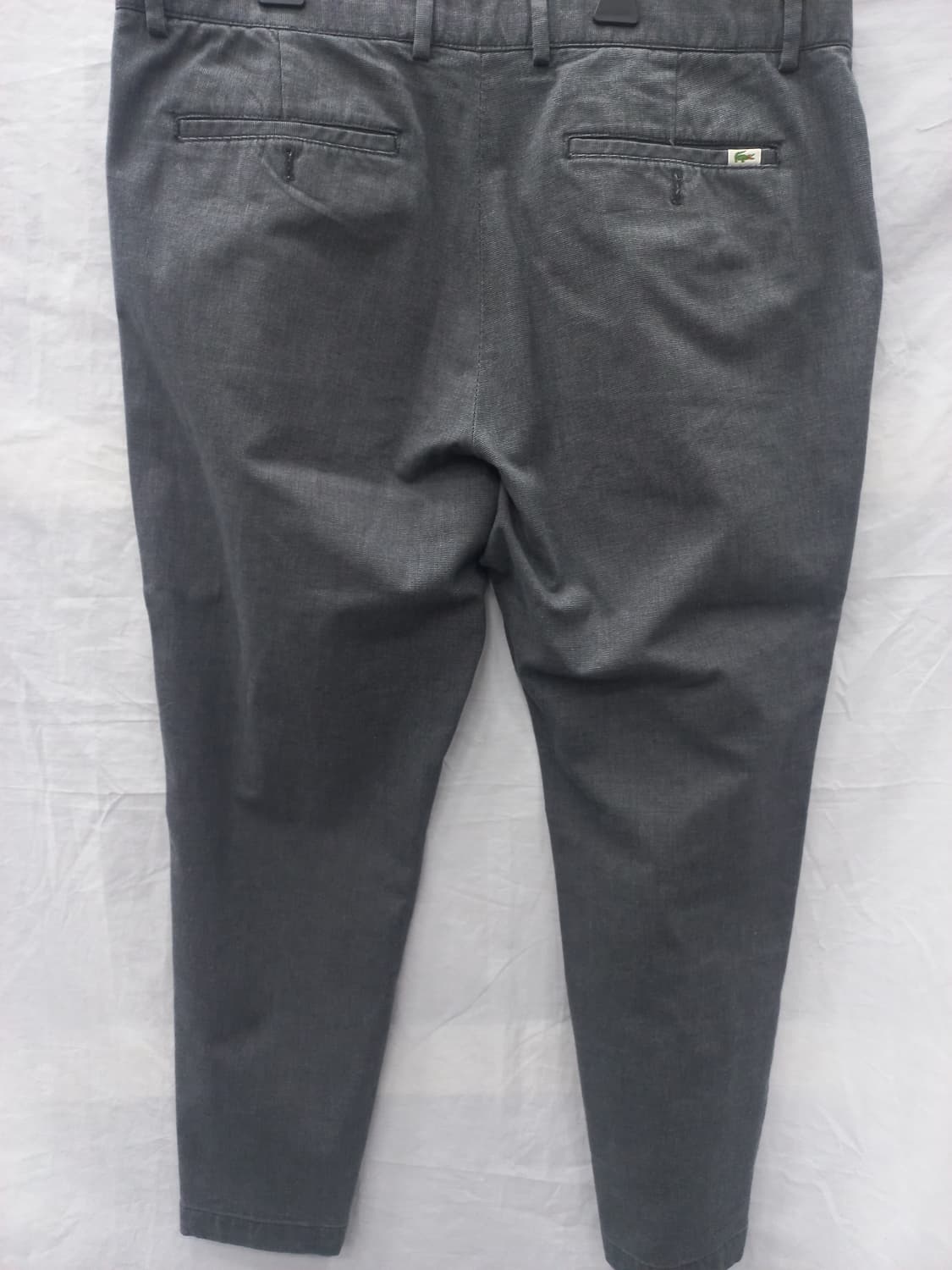 라코스테 슬림핏 코듀로이 팬츠 그레이 FR46(남35) 상품이미지3