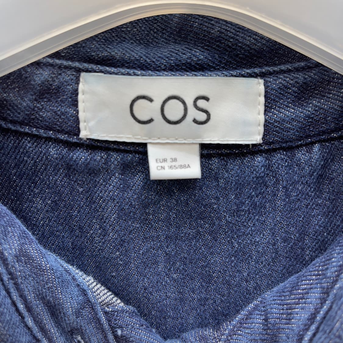 ​COS 코스 박시 데님 셔츠 원피스 38 상품이미지2