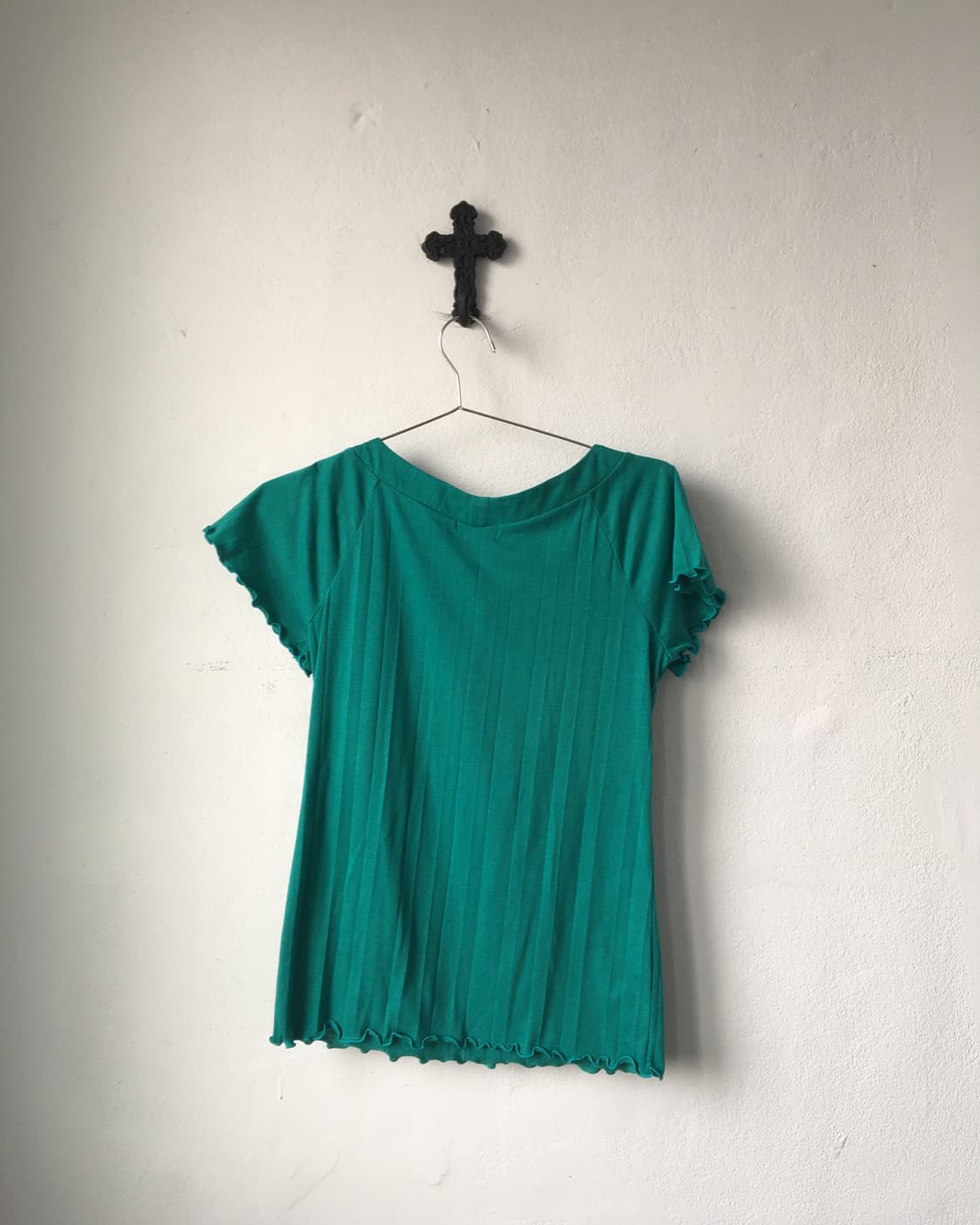Lace up point t shirt 상품이미지3