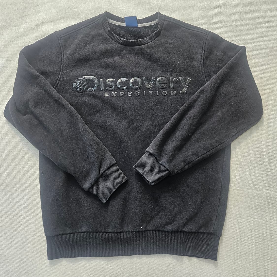 95 디스커버리 빅로고 블랙 맨투맨 0303Y 상품이미지1