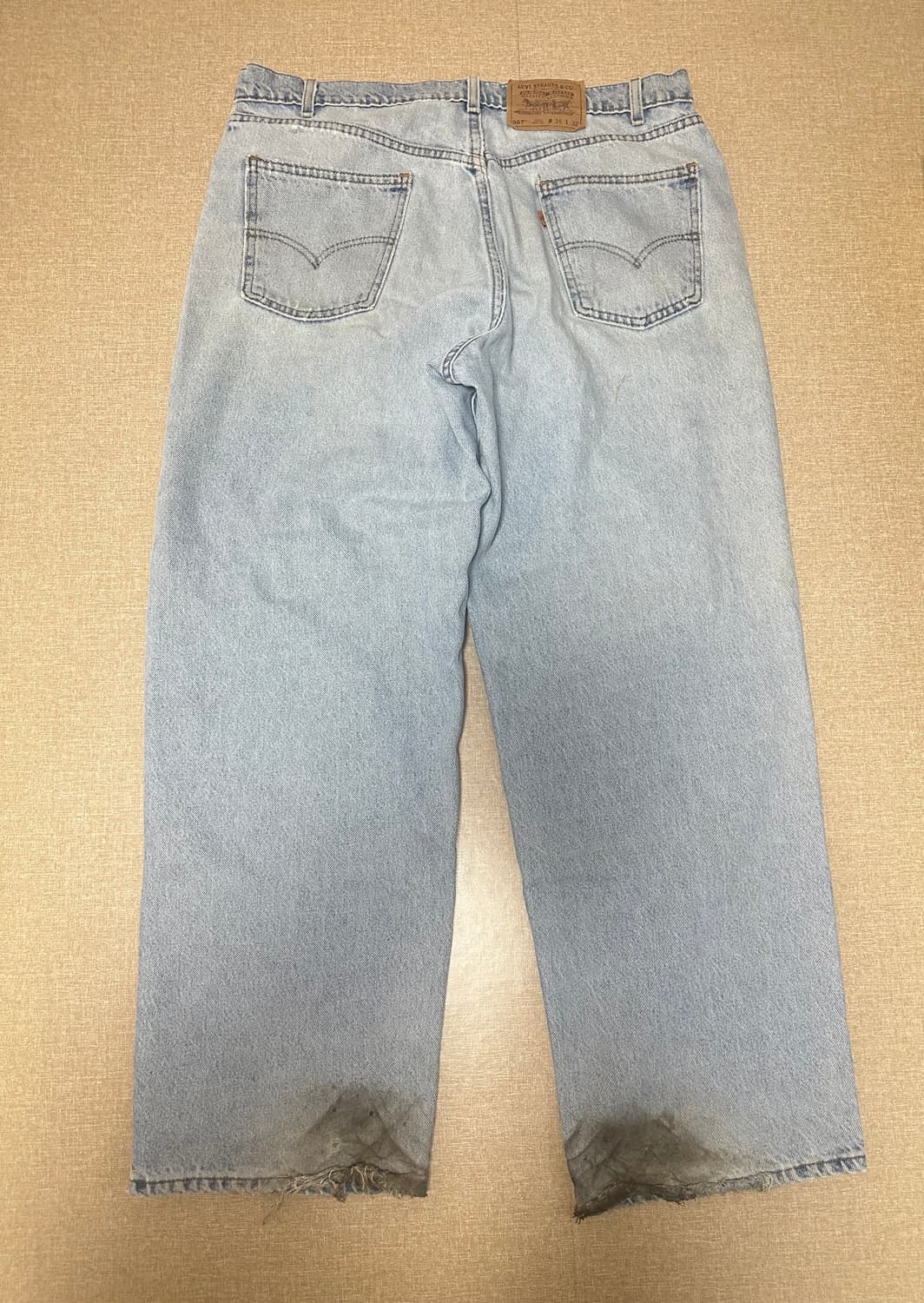 90s 리바이스 567 오렌지탭 36 상품이미지1