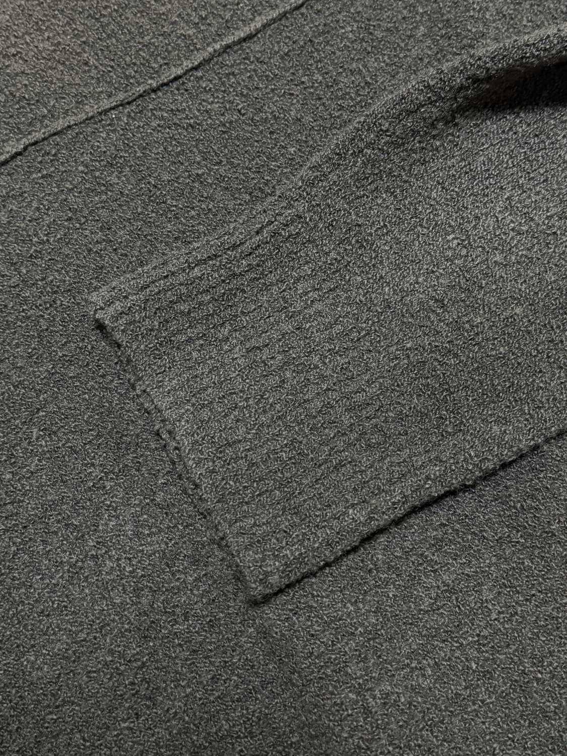 코스 25ss 남성 카라넥 가디건 다크 카키 XL 급처 상품이미지4