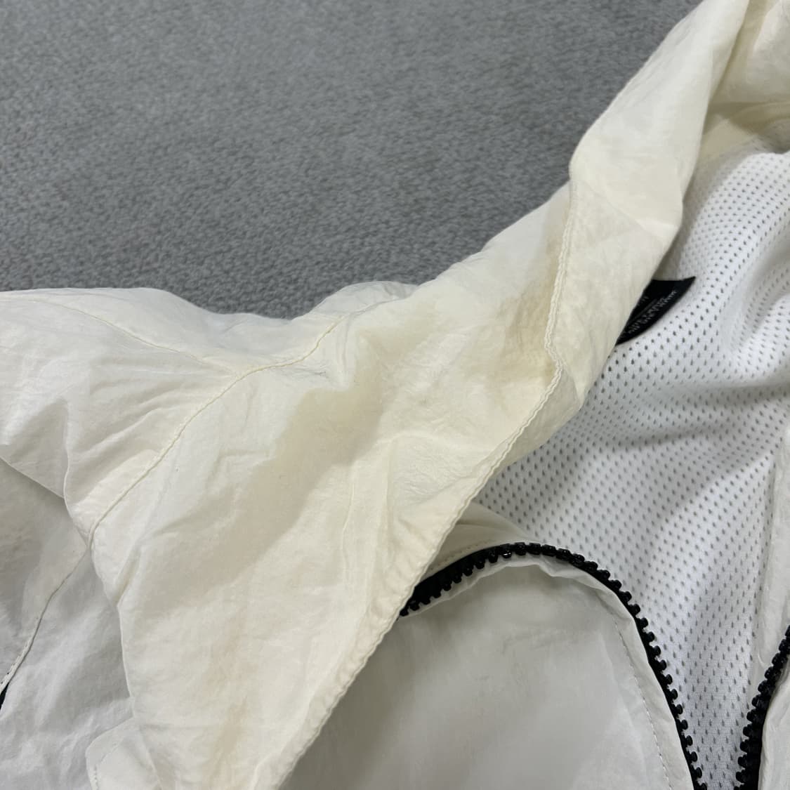 나이키 빅스우시 우븐 자켓 화이트/블랙 s m 상품이미지6