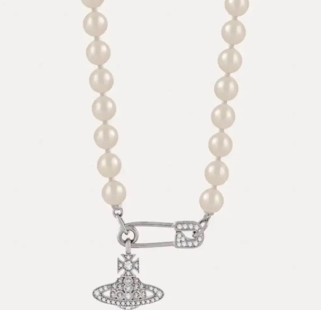 비비안웨스트우드 루크리스 진주 목걸이 상품이미지5