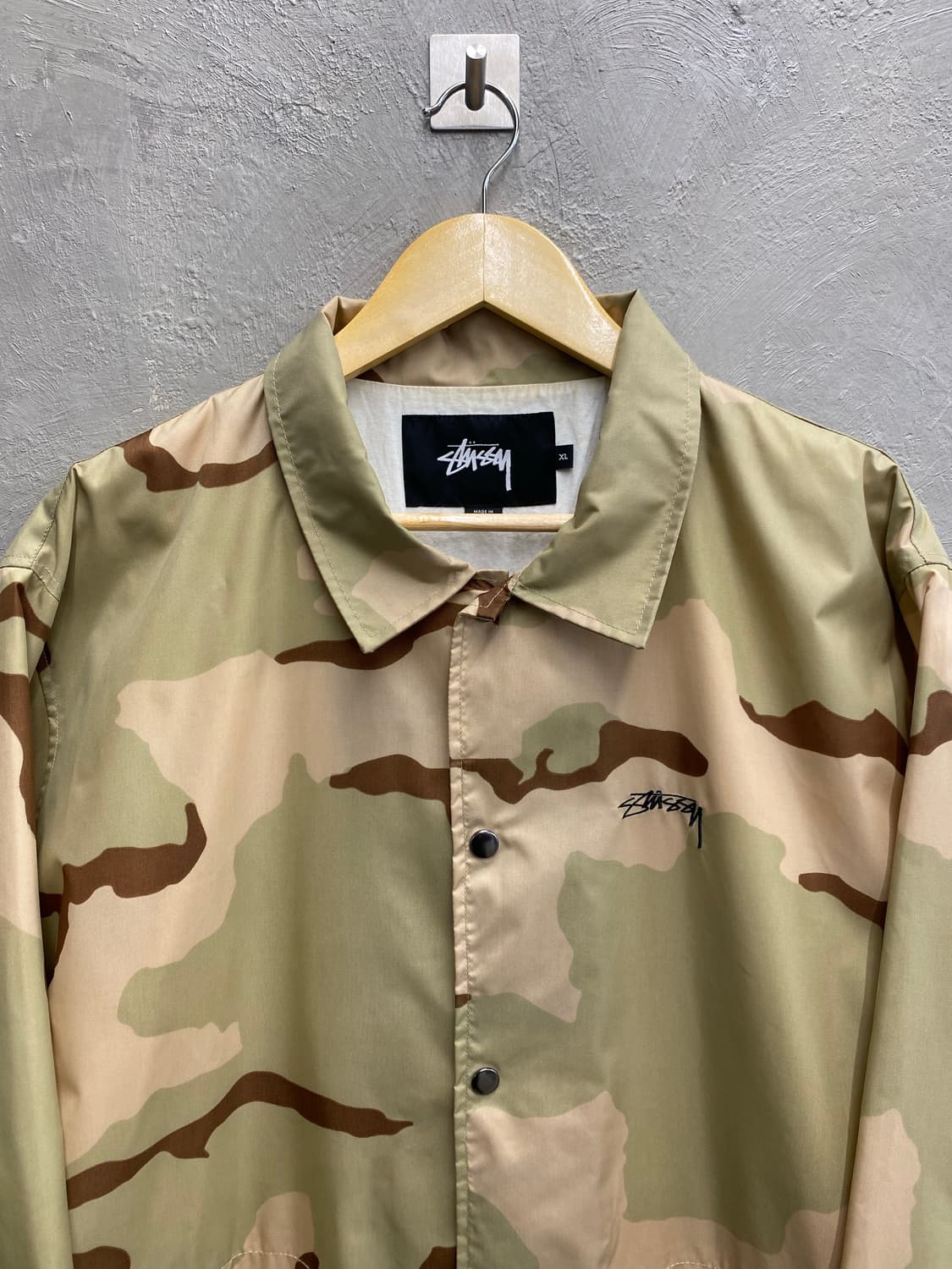 [XL] Stussy 스투시 데저트 카모 나일론 코치자켓 상품이미지2