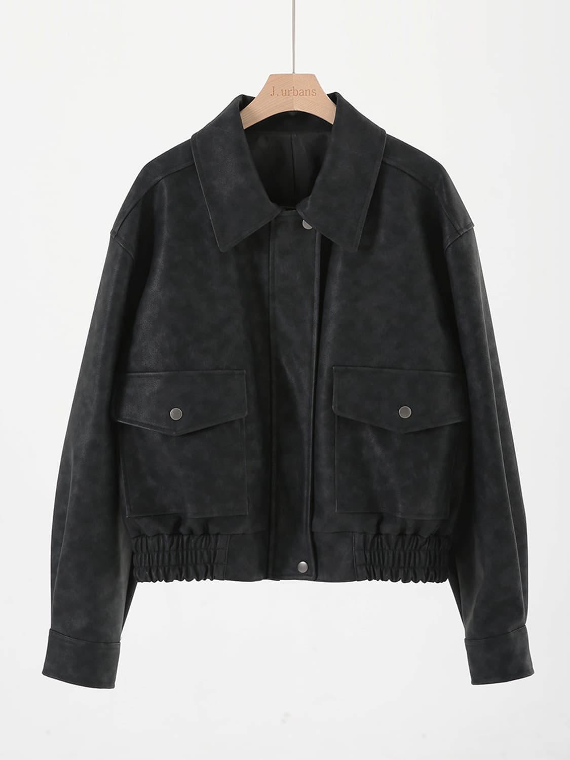 오브 오버핏 빈티지 가죽 레더 자켓 free 상품이미지9