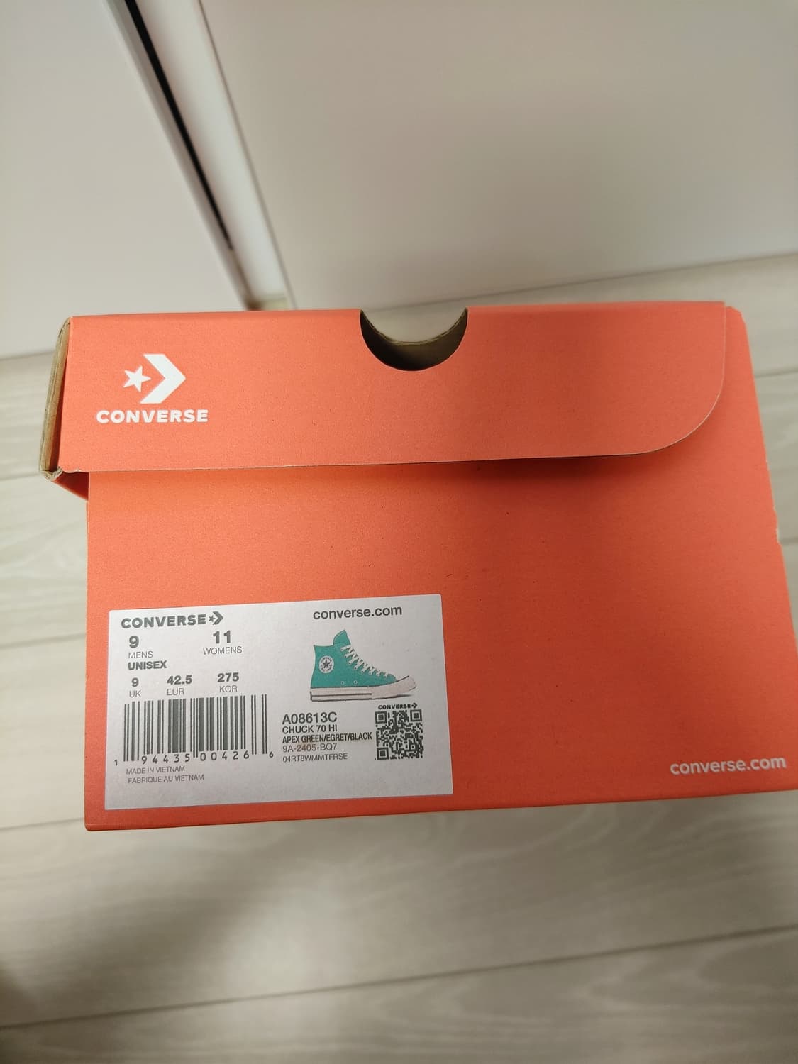 새상품 컨버스 하이 275 상품이미지7