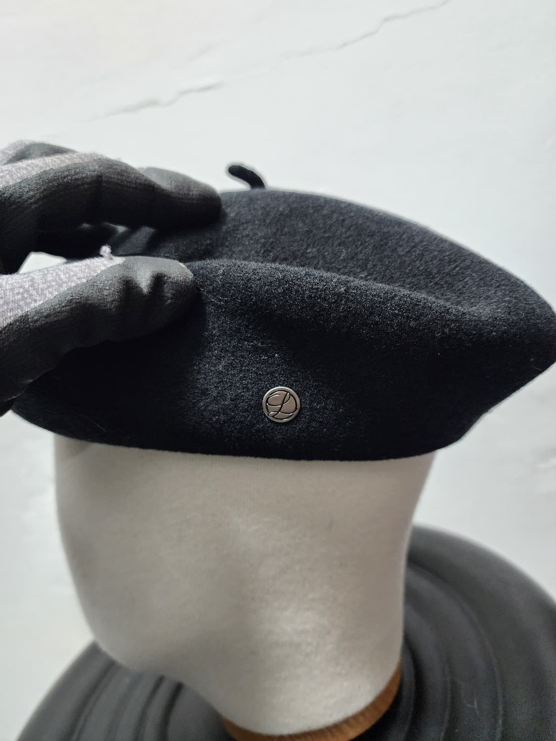 로레르 wool 블랙 베레모 (FRANCE MADE) 상품이미지4