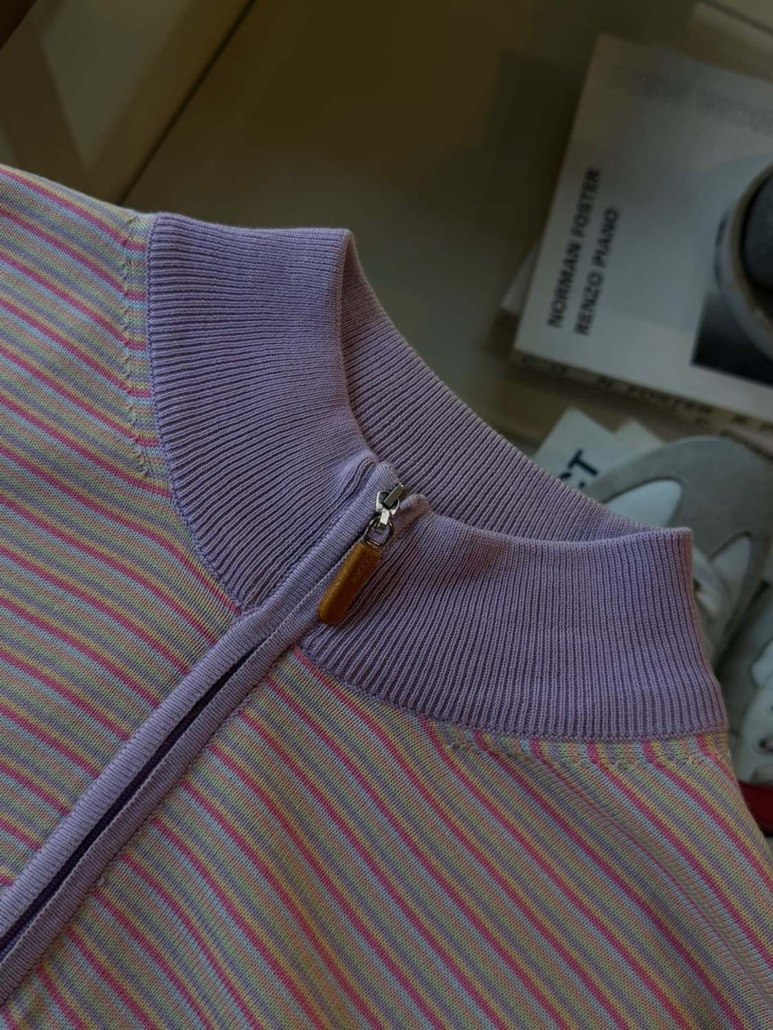 알테아 짚업 니트 100 상품이미지7