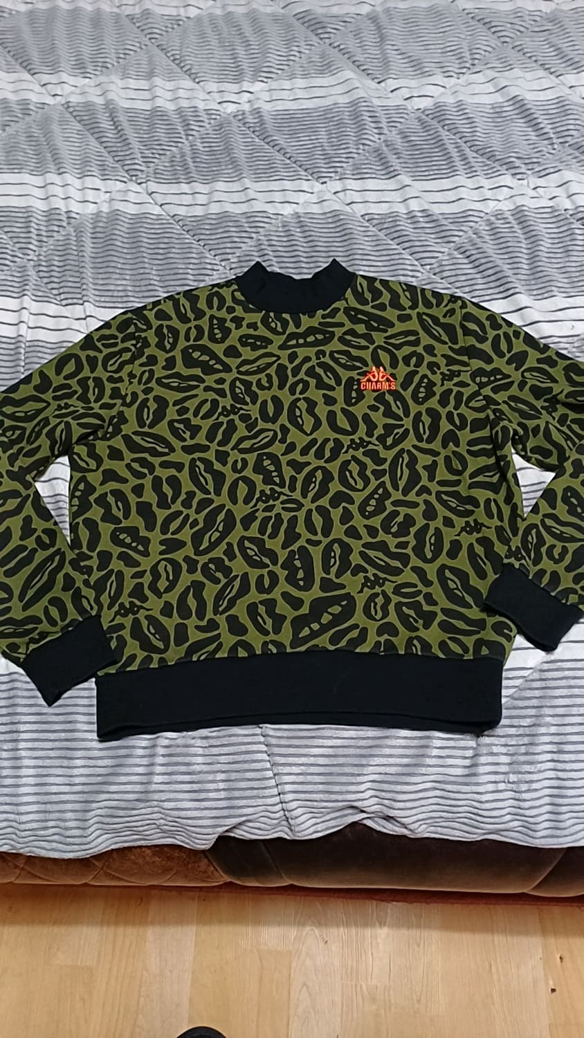 카파 오버핏 기모맨투맨 실측100 가슴63 기장68 상품이미지1