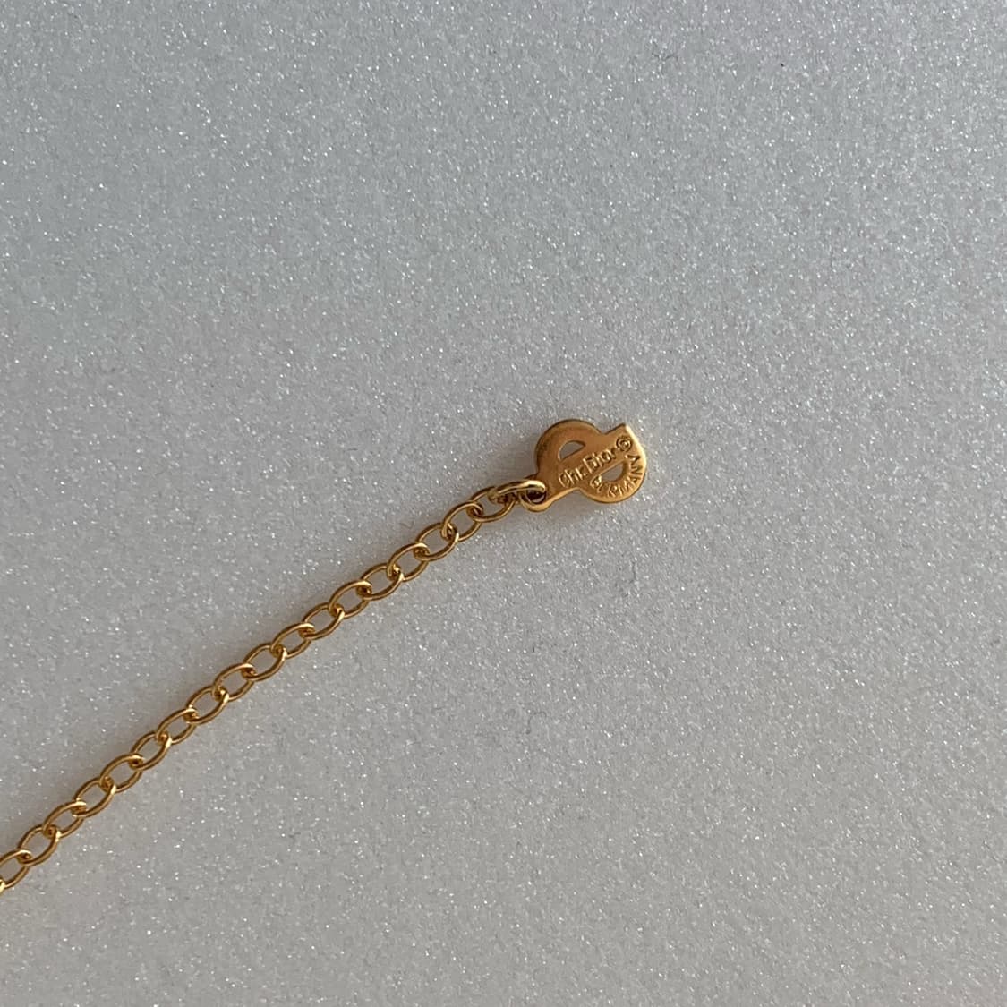 정품 빈티지 디올 로고 목걸이 상품이미지6