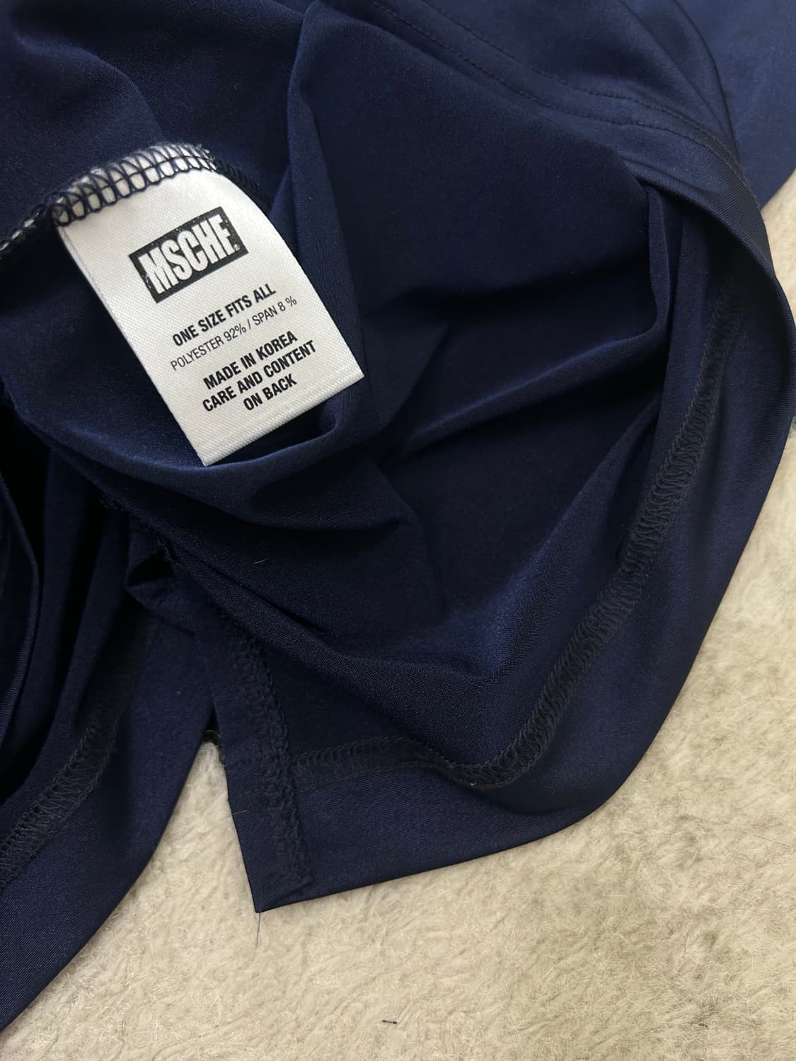 [os]미스치프 라이크라 롱슬리브 져지/네이비 상품이미지6