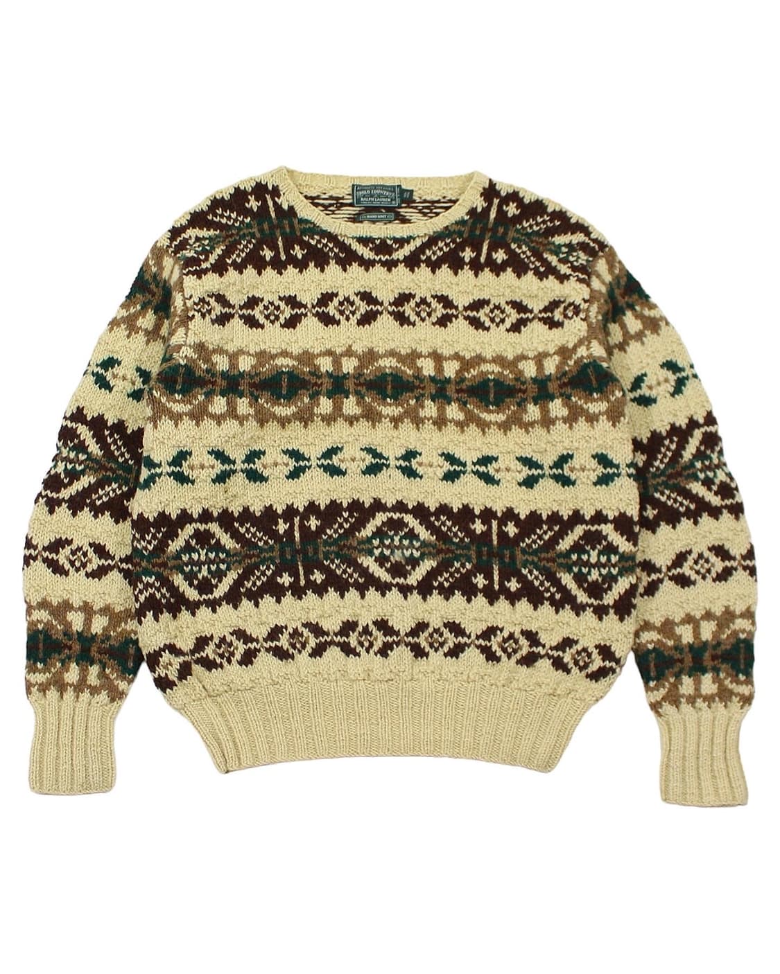 1990s 폴로컨트리 핸드 니트 RRL 전신 상품이미지1