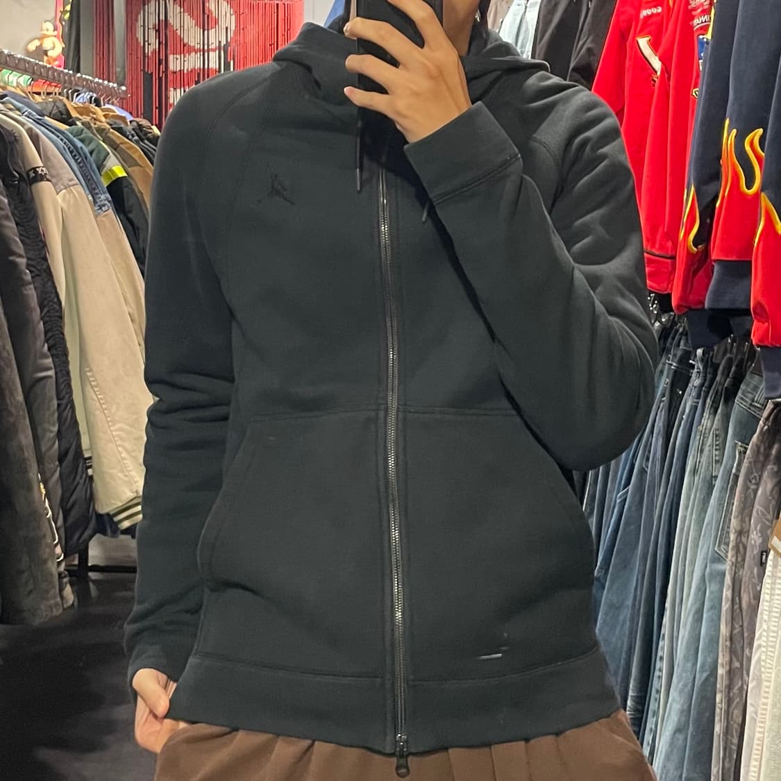 [IM] nike jordan 나이키 조던 블랙 후드집업 상품이미지2