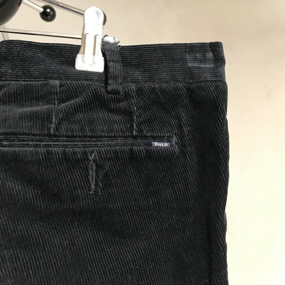 폴로 랄프로렌 코듀로이 팬츠 블랙 34/32 상품이미지4