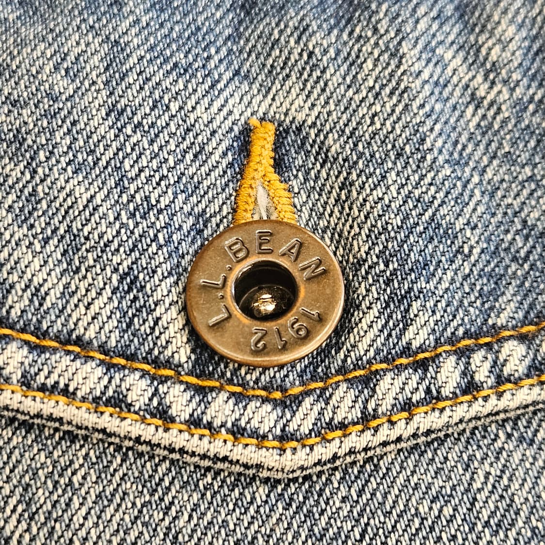 L.L.BEAN 엘엘빈 쉐르파자켓 청자켓 데님자켓 코듀로이 XL 구제 상품이미지3