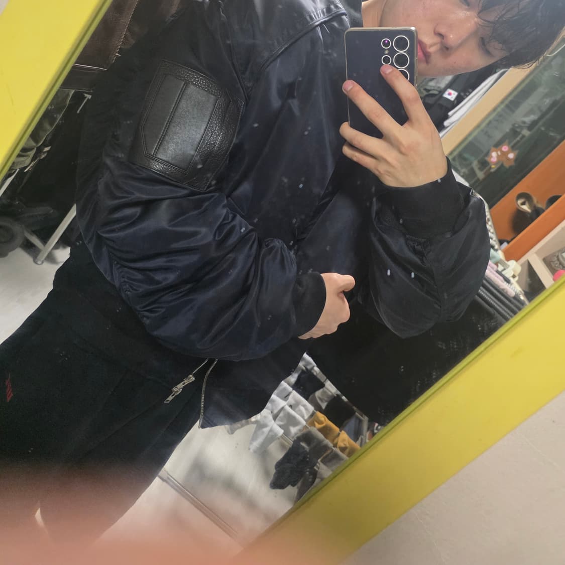 준지 라피드 로고 MA-1 상품이미지4