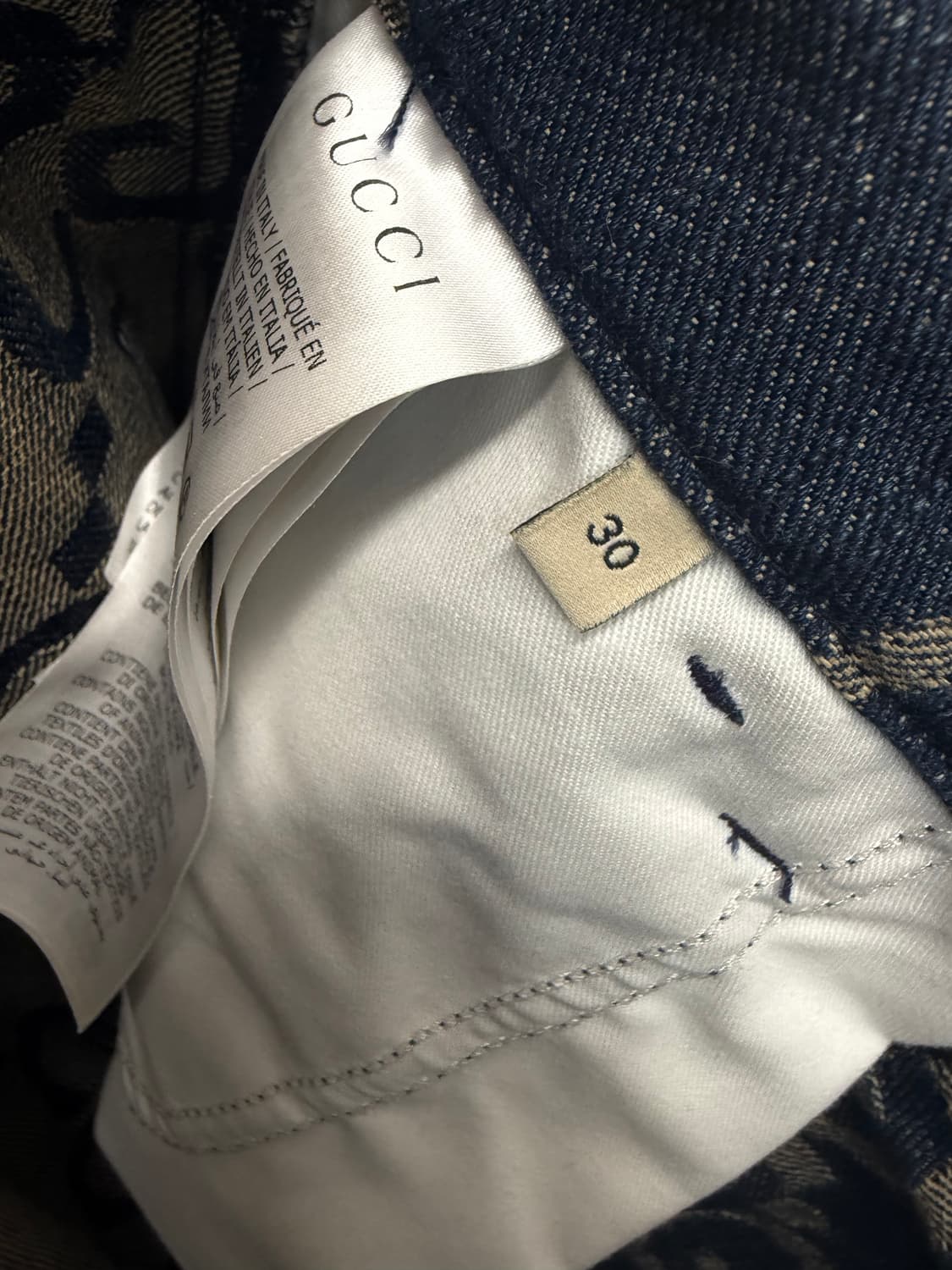 구찌 GG 점보 청바지 ( 30 ) 상품이미지7