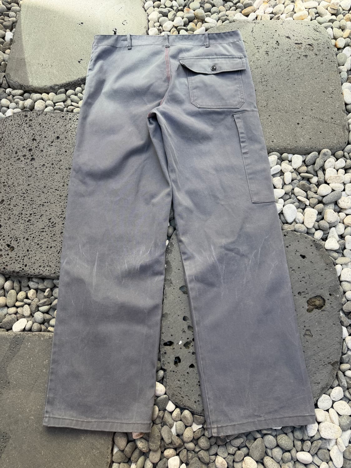 00s Planam Grey Flame Resistant 빈티지워크팬츠 상품이미지2