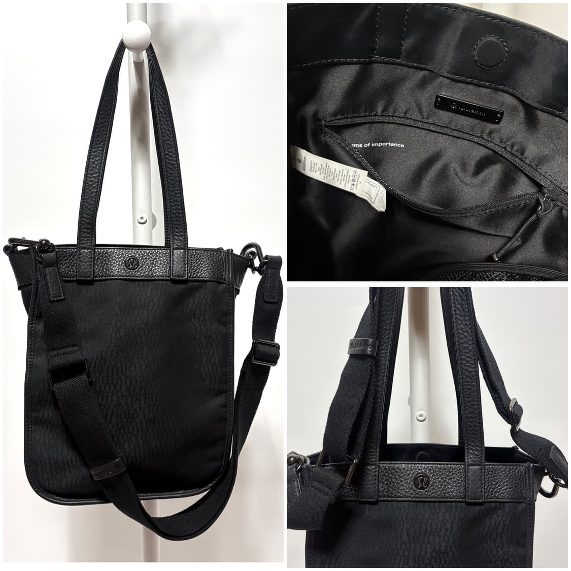 룰루레몬 100%소가죽 크로스 겸 숄더백 가방 상품이미지4