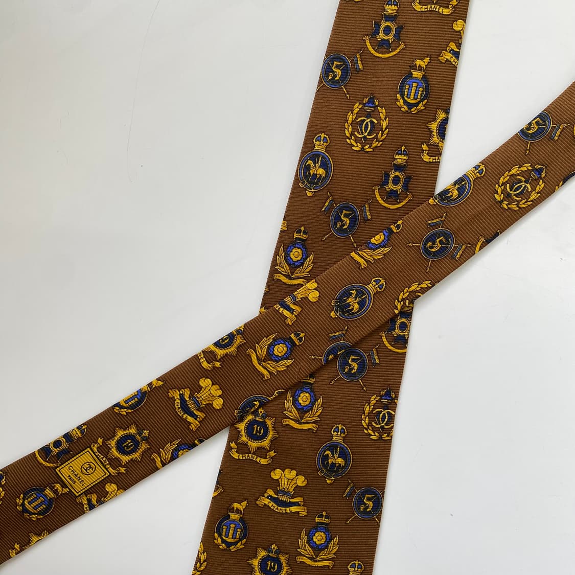 샤넬(CHANEL) 모노그램 명품 정품 넥타이 상품이미지4