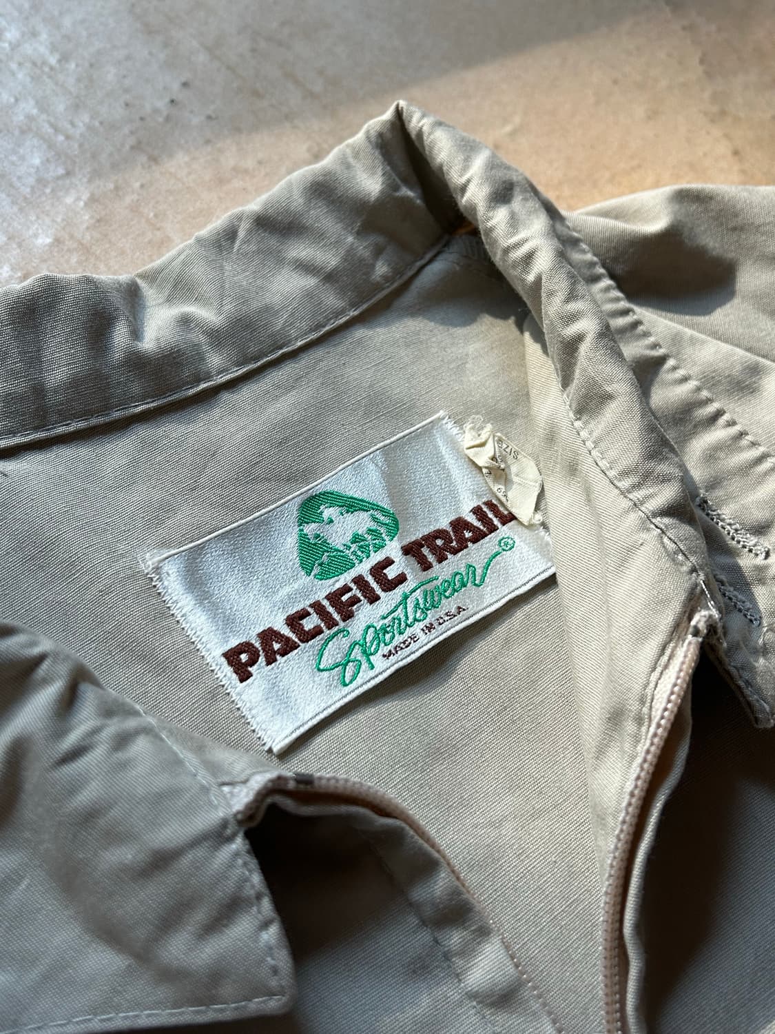 90s 패시픽트레일 스포츠웨어 해링턴자켓 Made in USA 상품이미지3