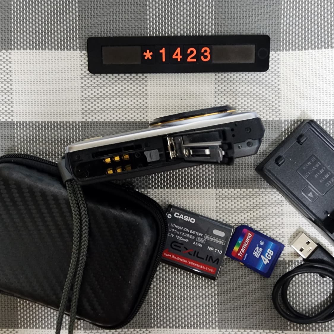 카시오 엑슬림 EX-ZR 10 디지털카메라 파우치포함 상품이미지6