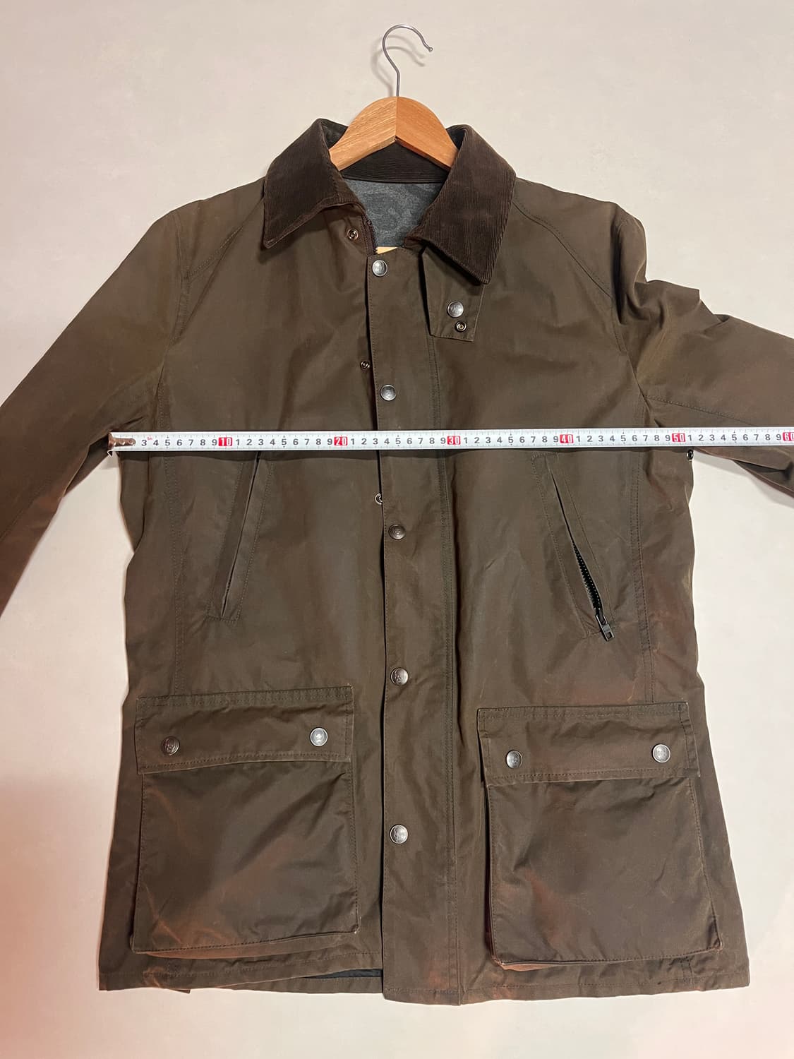 루시앙 펠라피네 Lucien Pellat-Finet 올리브 왁스 자켓 S 상품이미지9