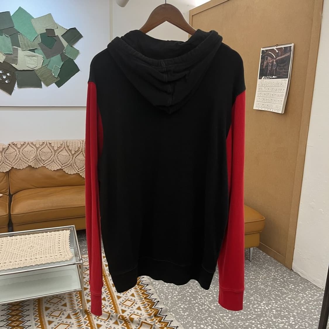 트루릴리전 빈티지 레트로 스트릿 양털로고 후드티 XL C10601 상품이미지4