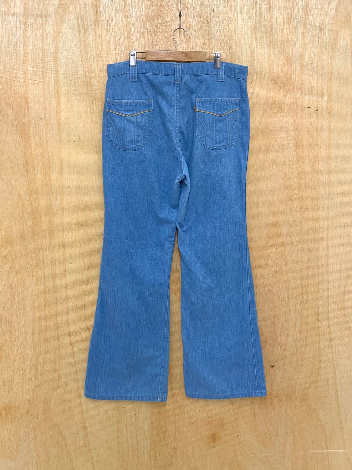 70's  LEVI'S bell bottom denim pants 벨보텀 상품이미지3