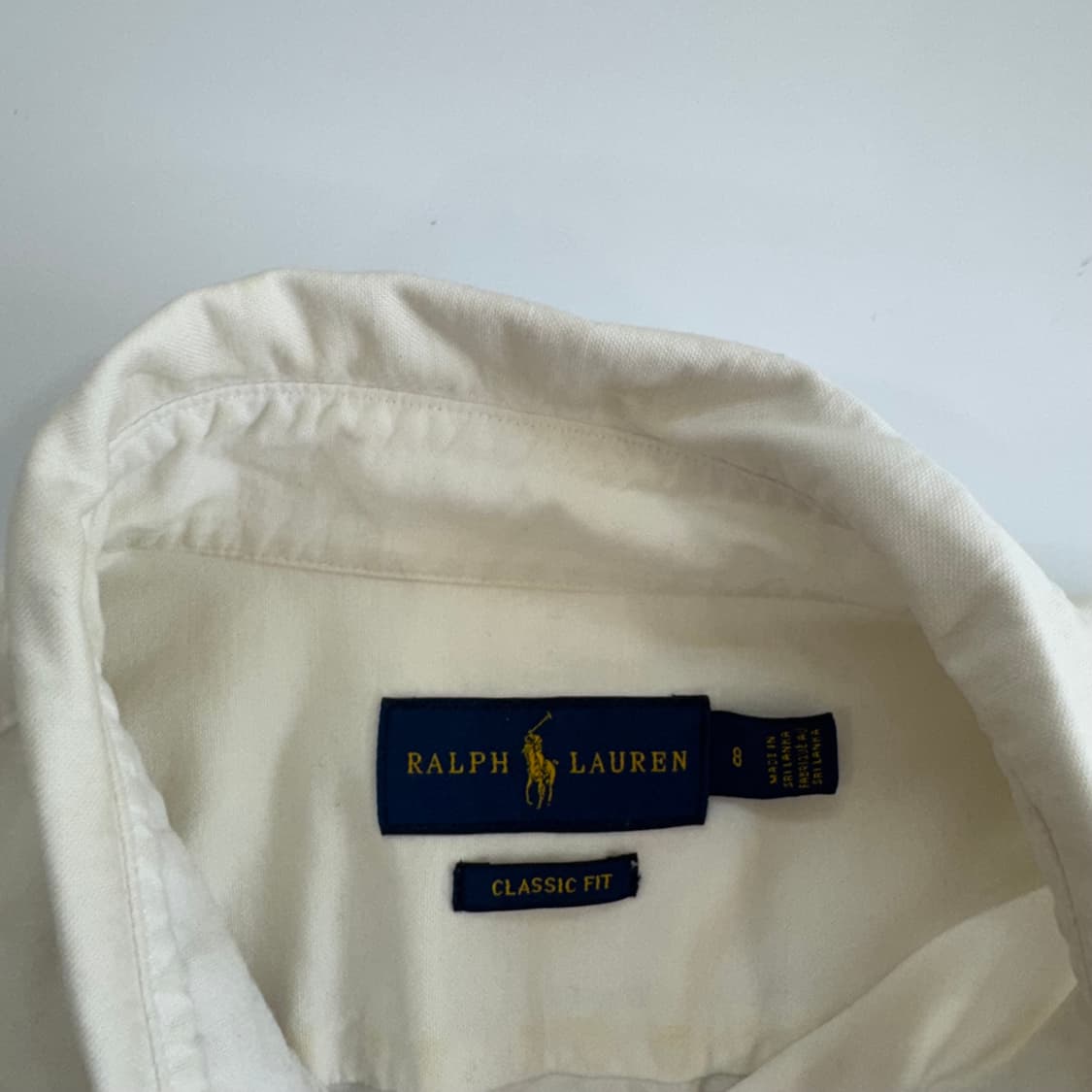 Polo 폴로 멀티포니 화이트 셔츠 상품이미지5