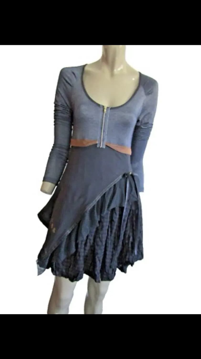 프랑스 빈티지 레이어드 미디 드레스 상품이미지6