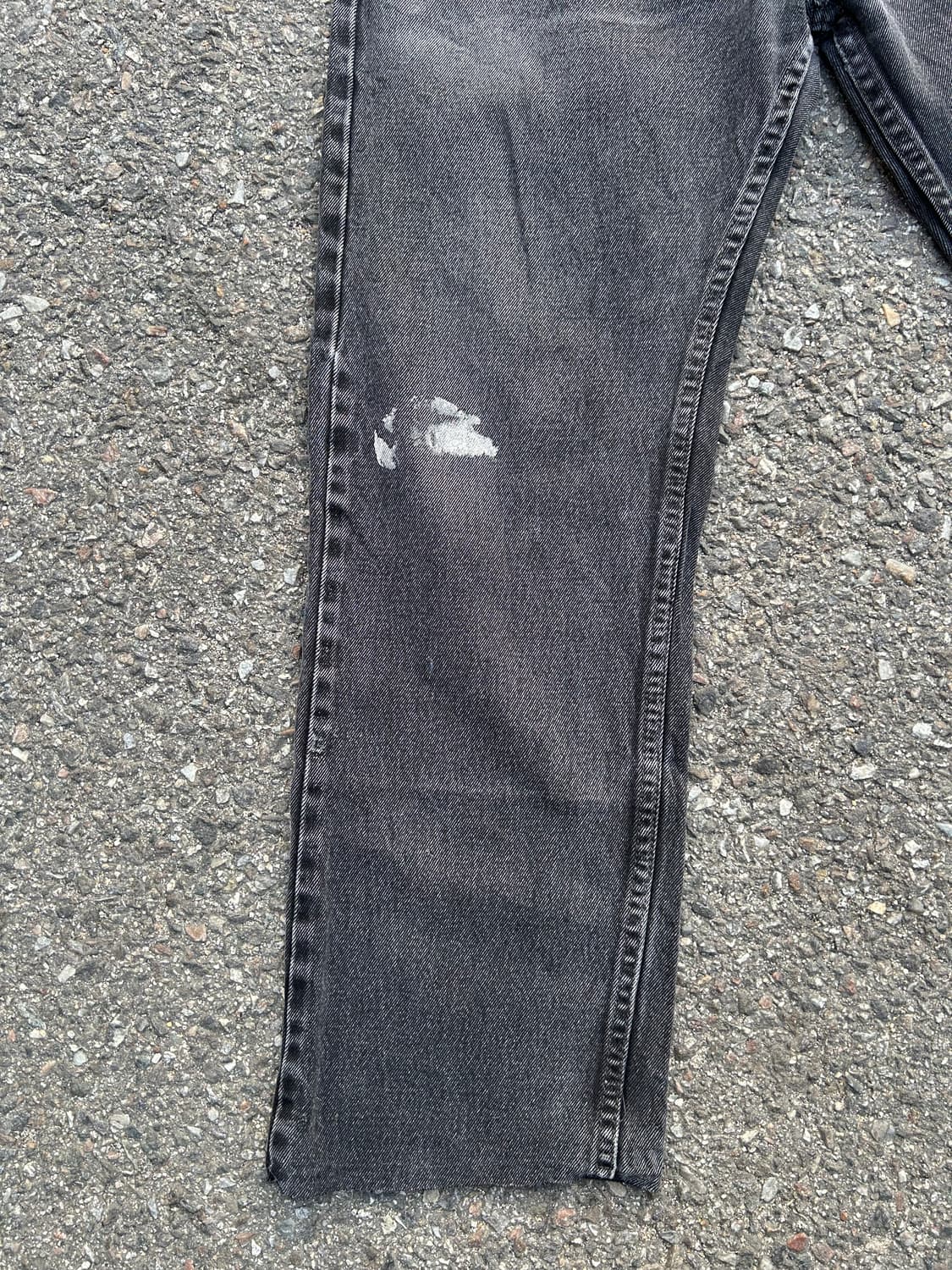 00‘s 리바이스505 블랙진 36in 상품이미지2