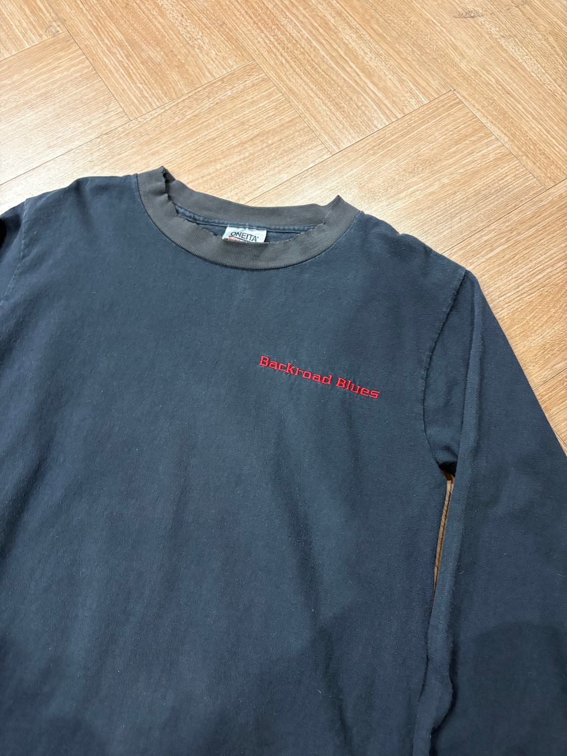 90s Oneita Band longsleeve 상품이미지3
