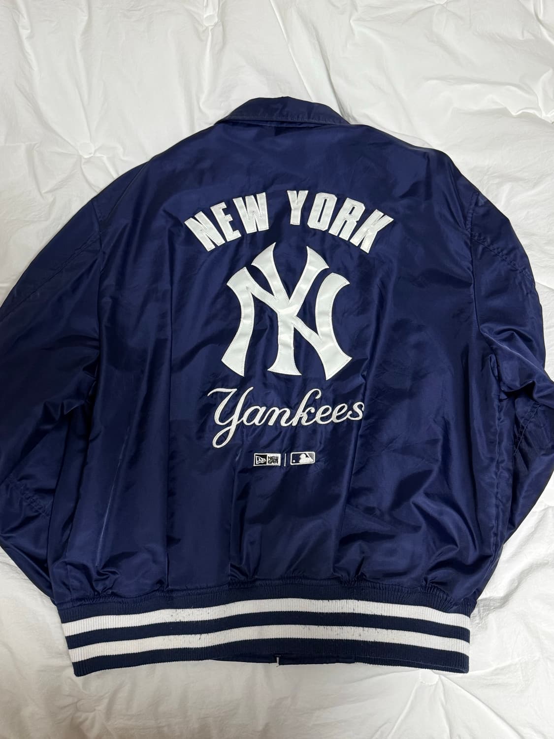 뉴에라 뉴욕 양키스 칼라 나일론 재킷 상품이미지2