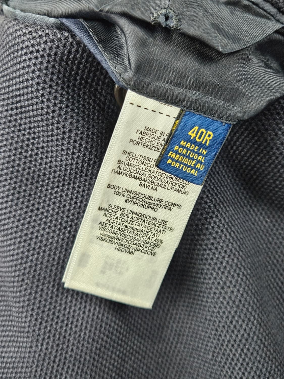 폴로랄프로렌 엘보패치 골드버튼 블레이저 자켓 ( 40R ) / 11642 상품이미지9