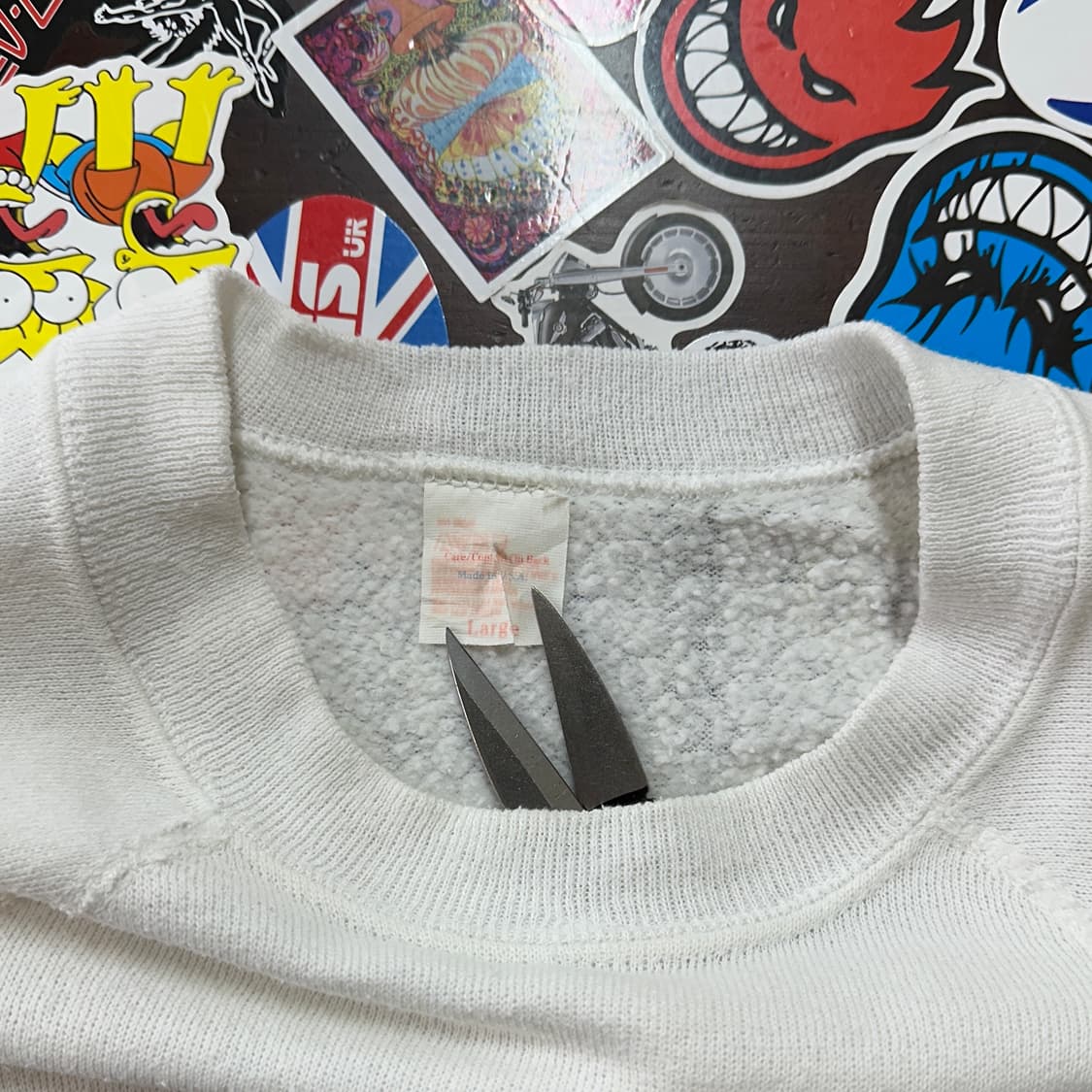 80s USA Party’s Over! 빈티지 스웻셔츠 L 상품이미지6