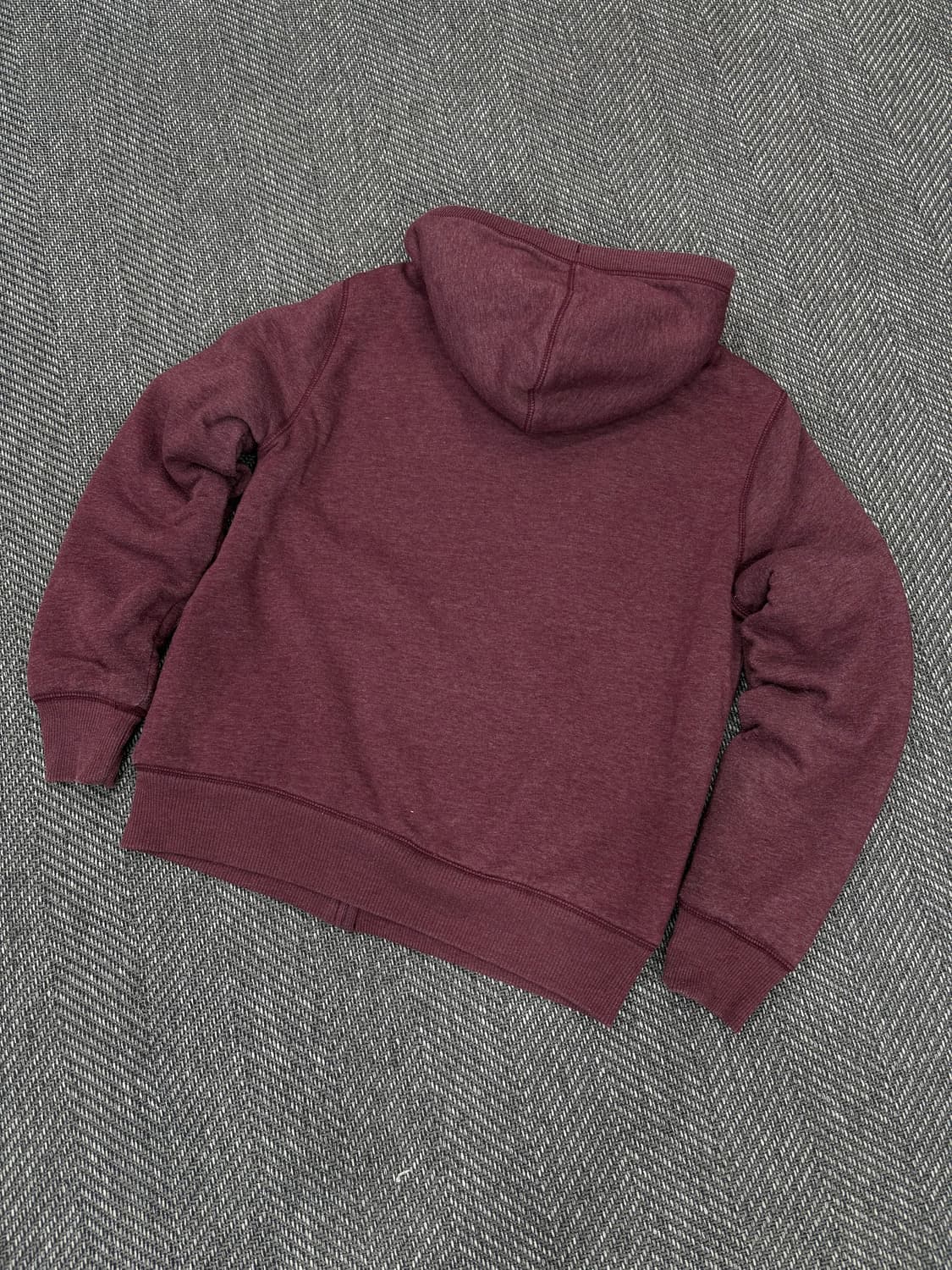 Gap 갭 양털 후드집업 버건디m 상품이미지6