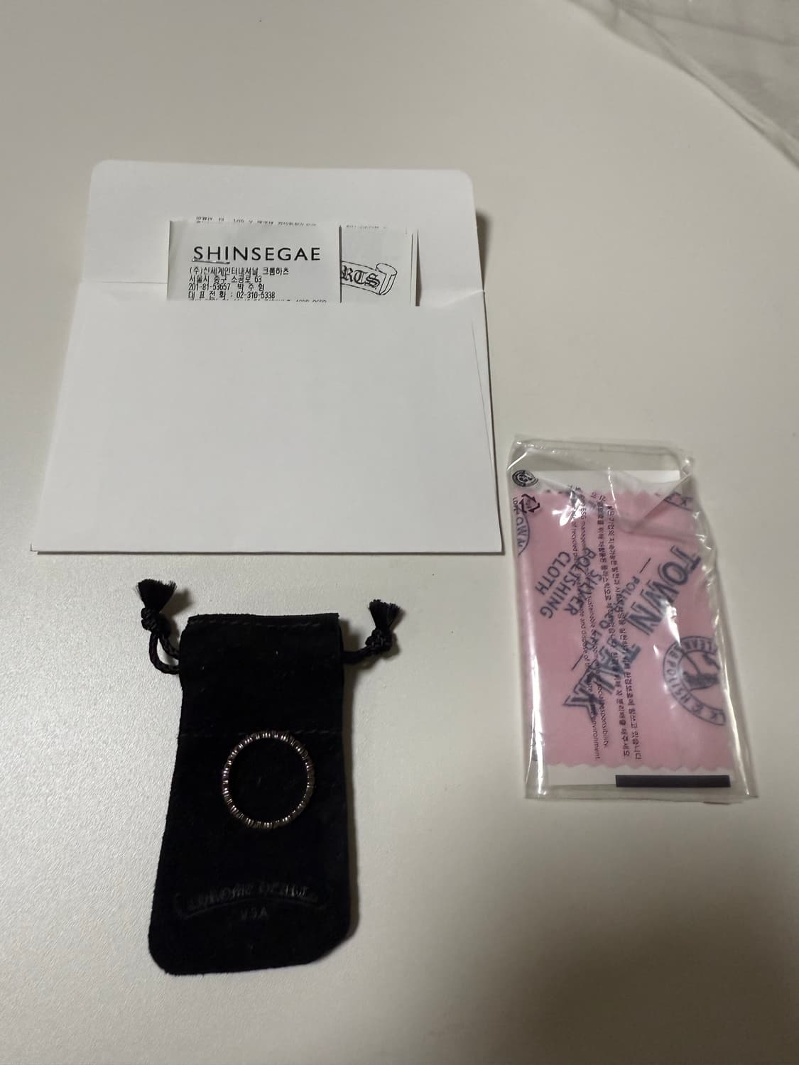 [US10] 크롬하츠 타이니 밴드링 상품이미지1