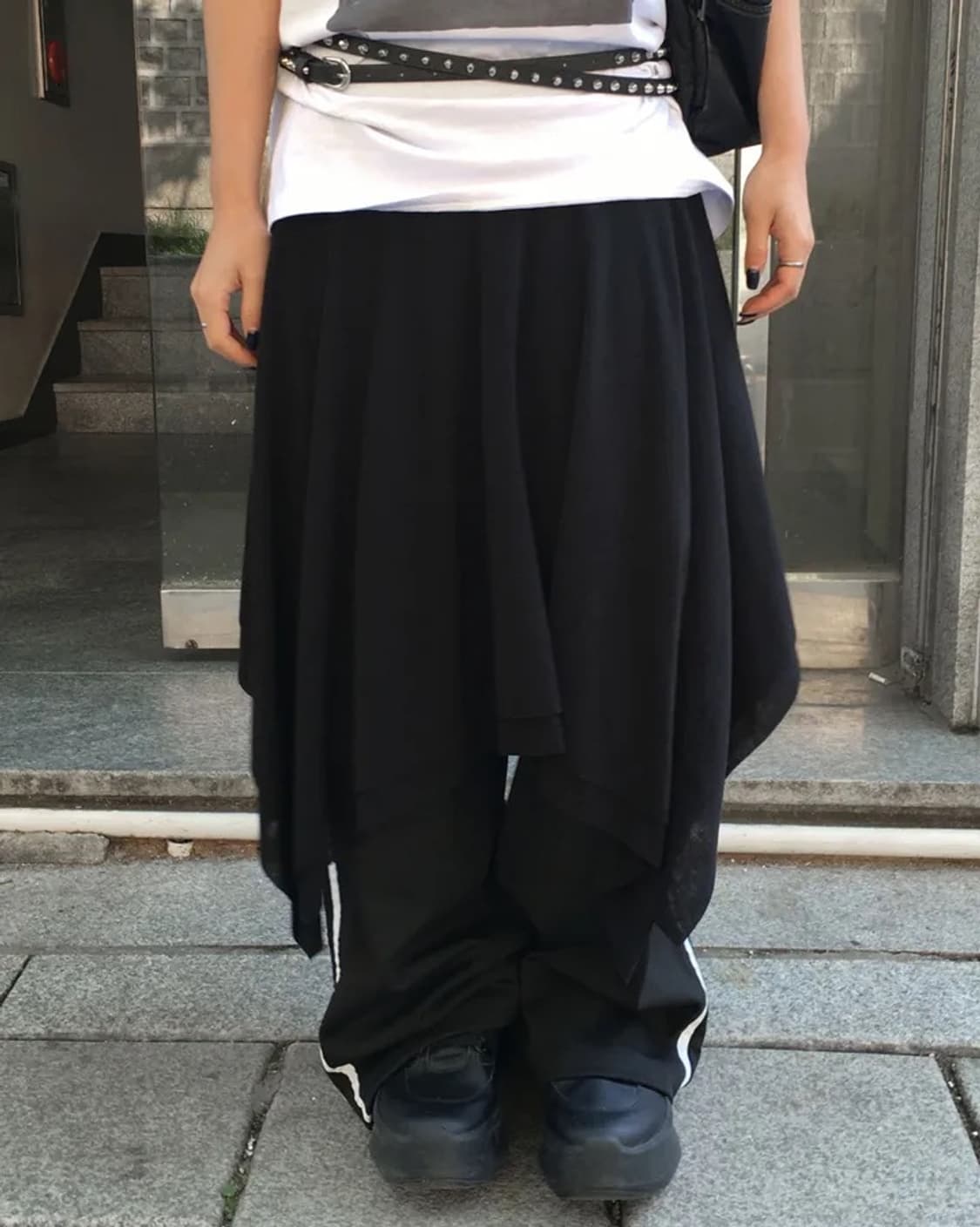 하몽마켓 Flare long skirt 상품이미지2