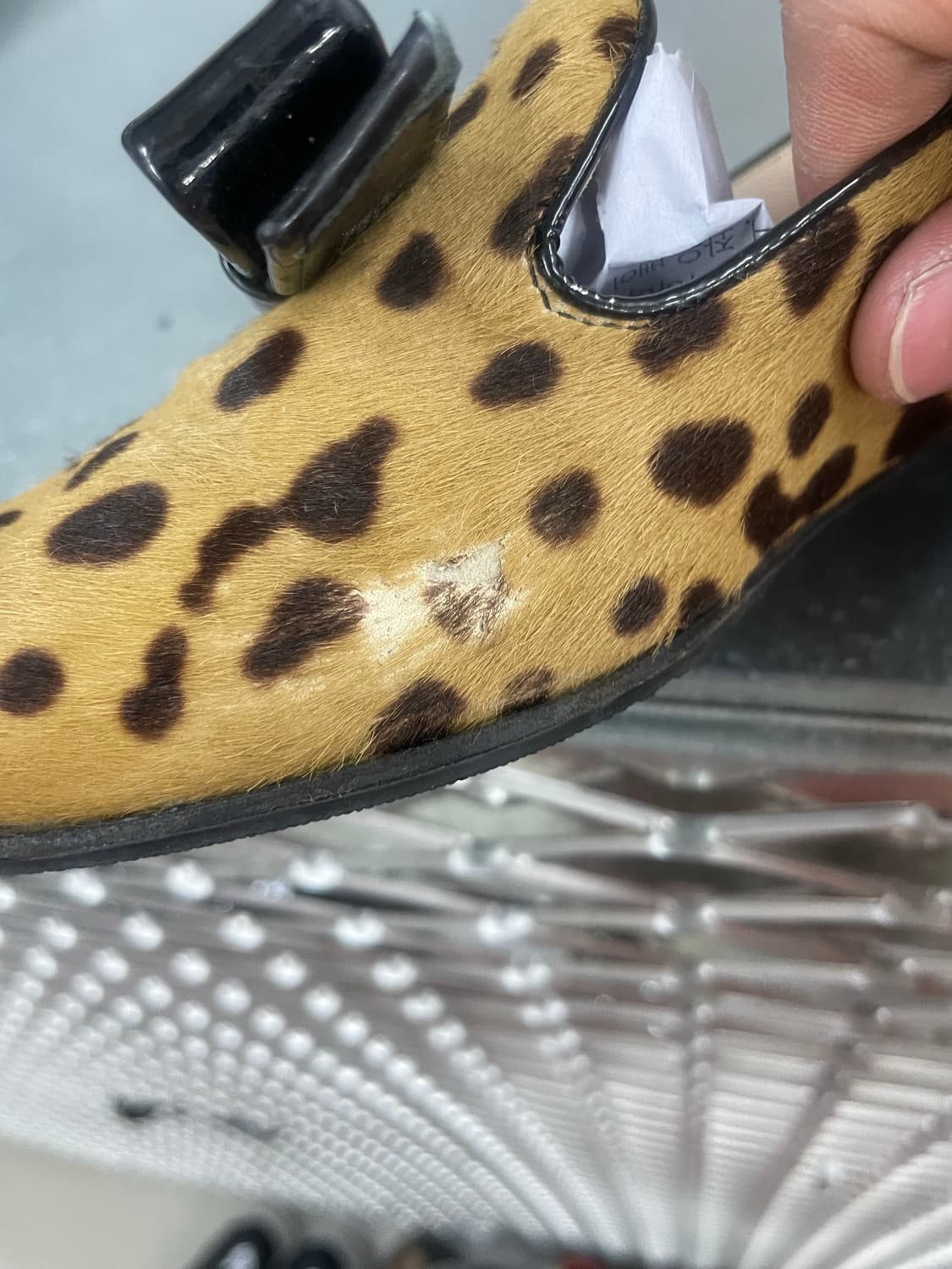 프라다 애니멀 프린트 로퍼 36.5 상품이미지7