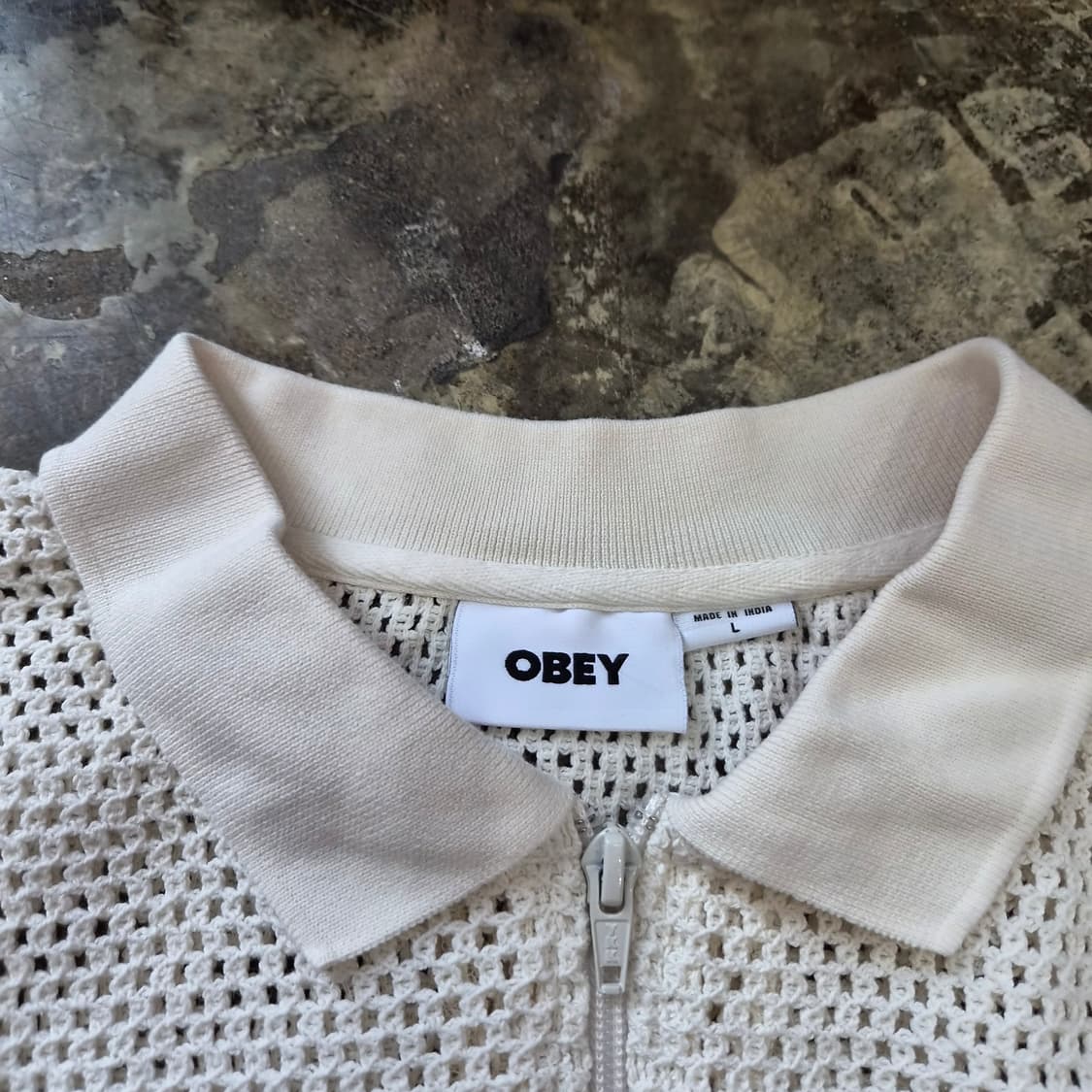 L) 오베이 메쉬 폴로 셔츠 카라티 카라티셔츠 스트릿 패션 상품이미지3