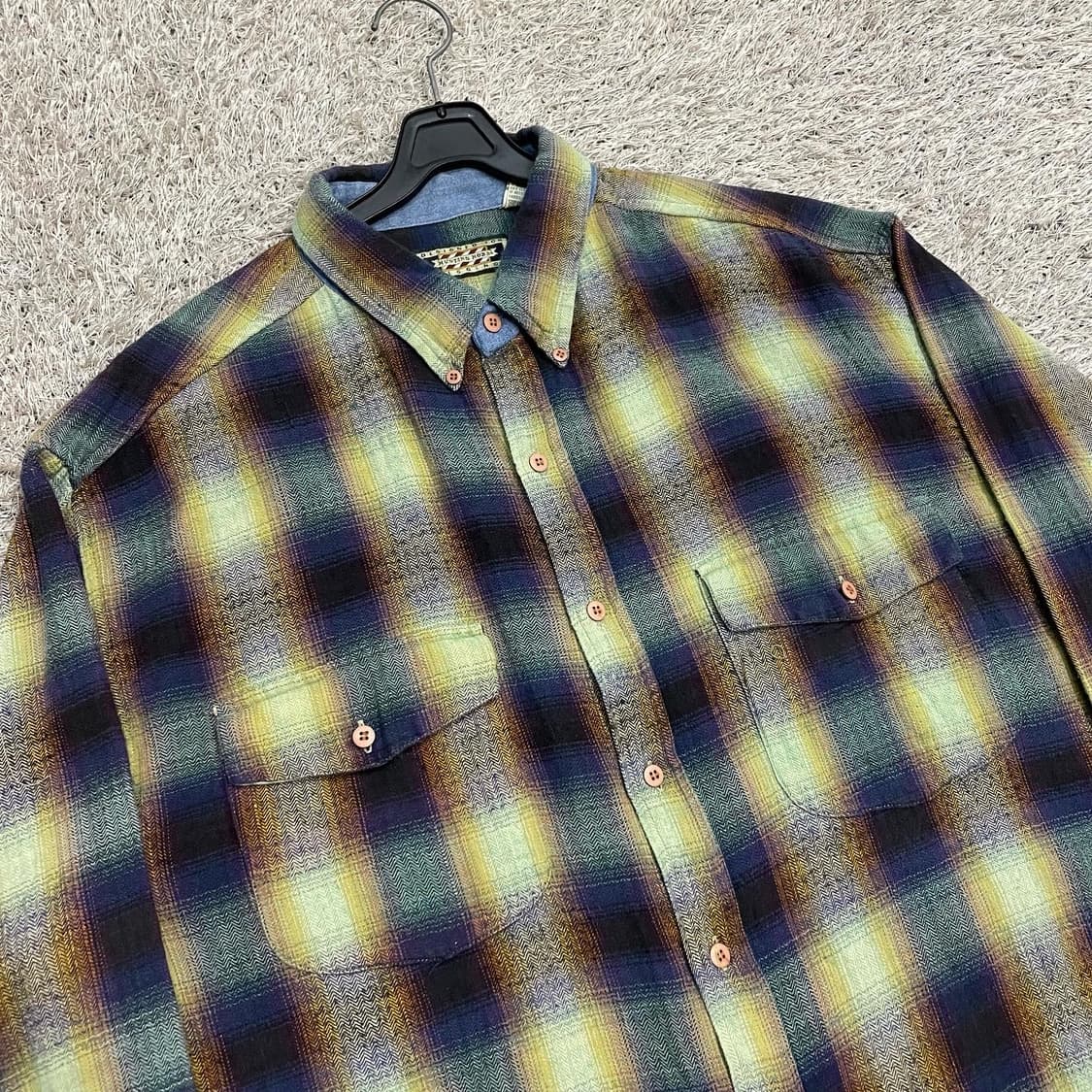 헌팅혼 헤링본 체크셔츠 상품이미지3