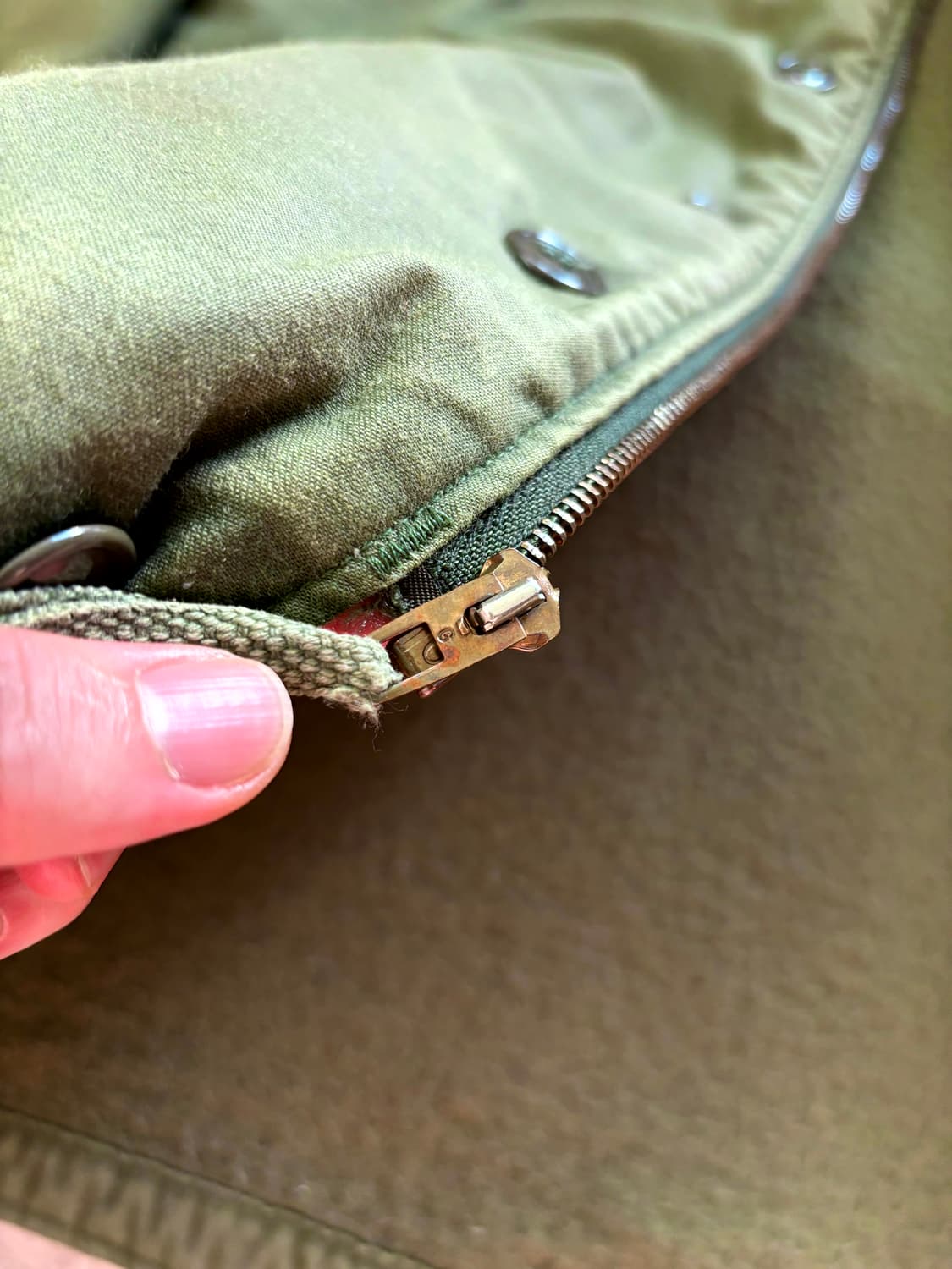 80's 미 해군 A-2 덱 자켓 L(~105) 상품이미지6