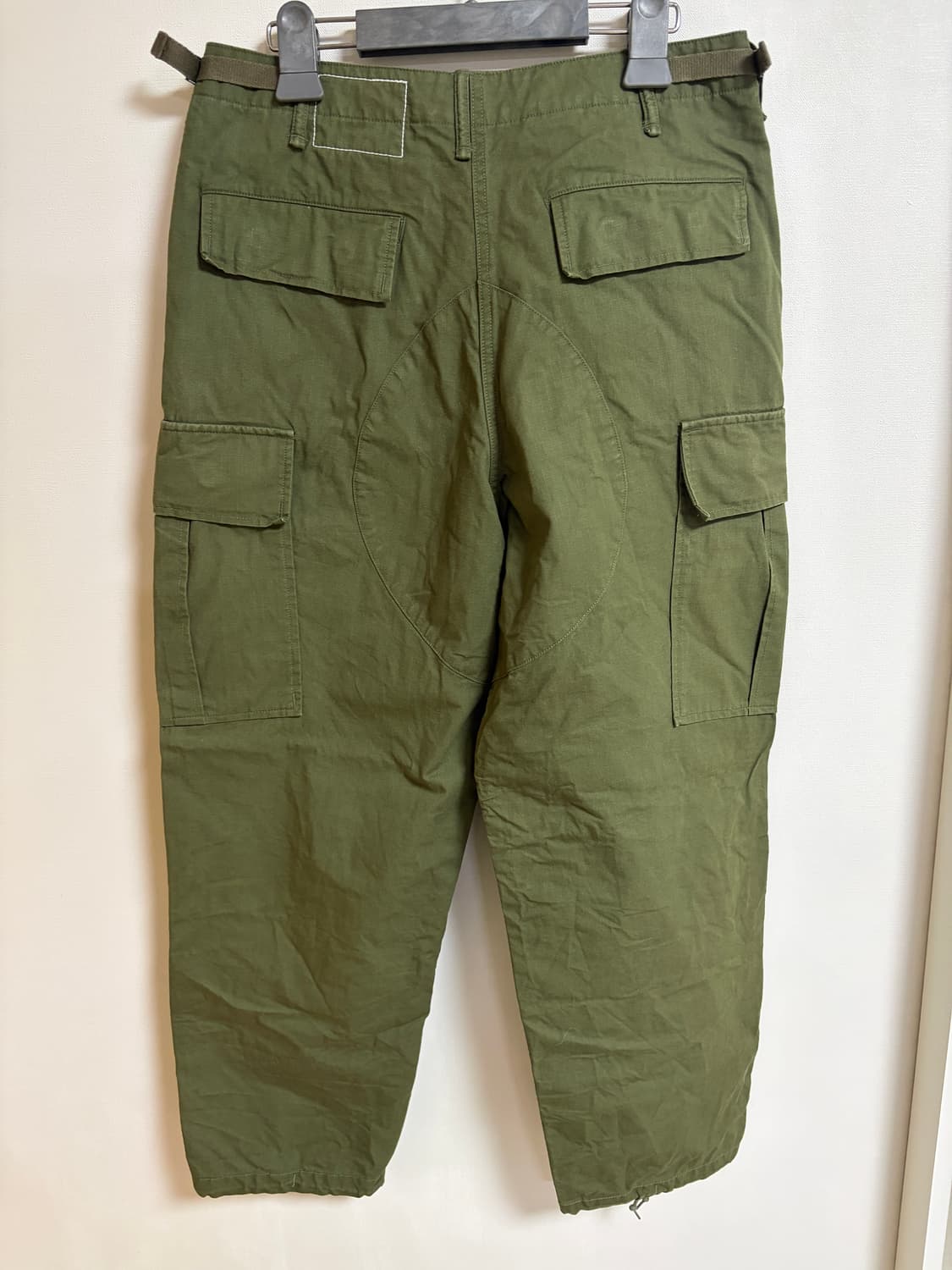 [M]카키스 스탁 카고팬츠 올리브 그린 상품이미지2