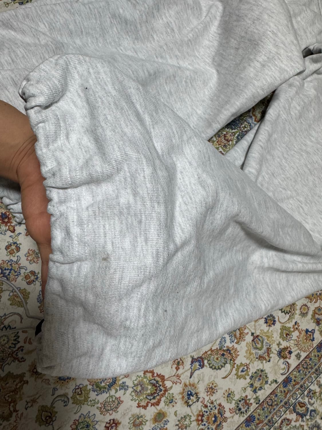 폴리테루 휴먼인덱스 인덱스 스웨트팬츠 002 라이트 멜란지 그레이 2사 상품이미지5