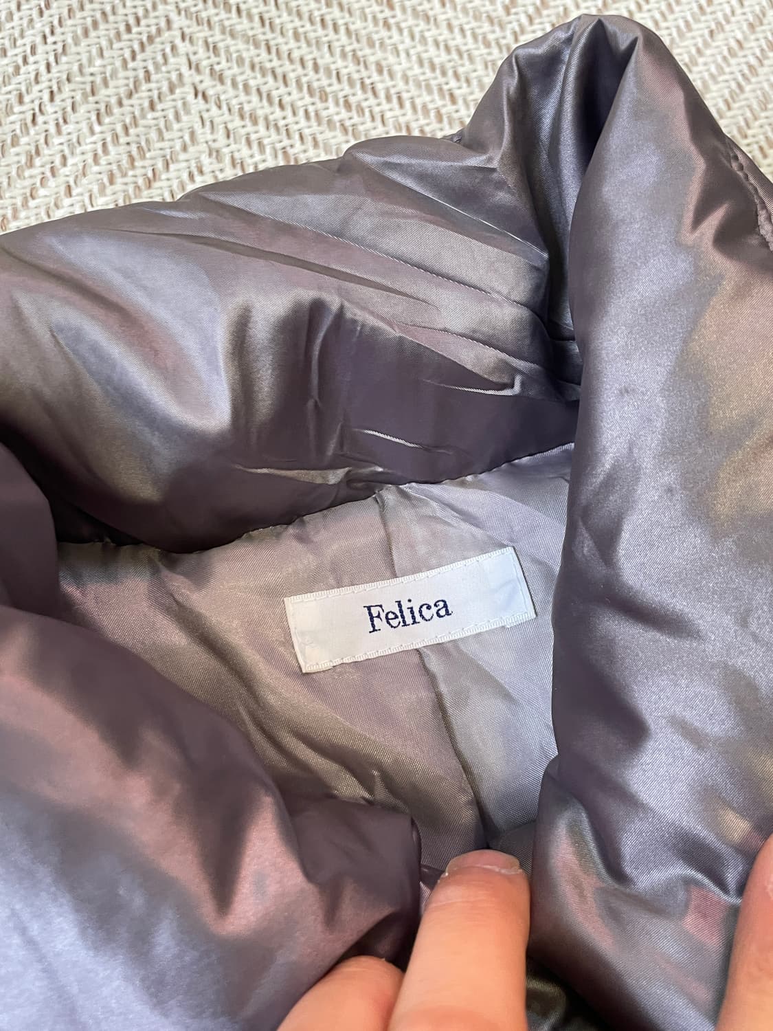 Felica 글로시 패딩 J03256 상품이미지3