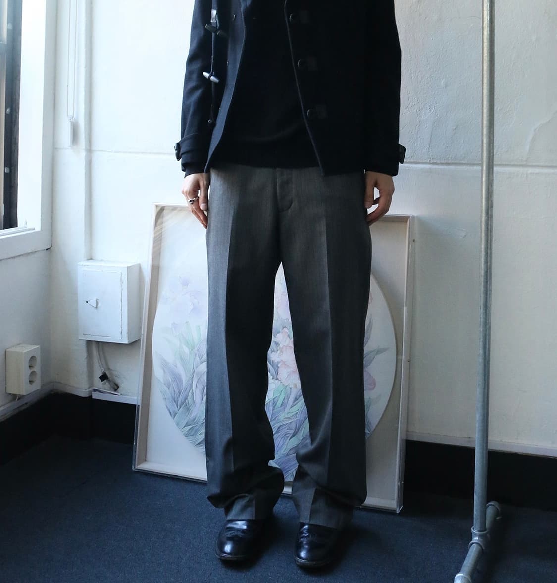 핀 스트라이프 트라우저 팬츠 상품이미지1